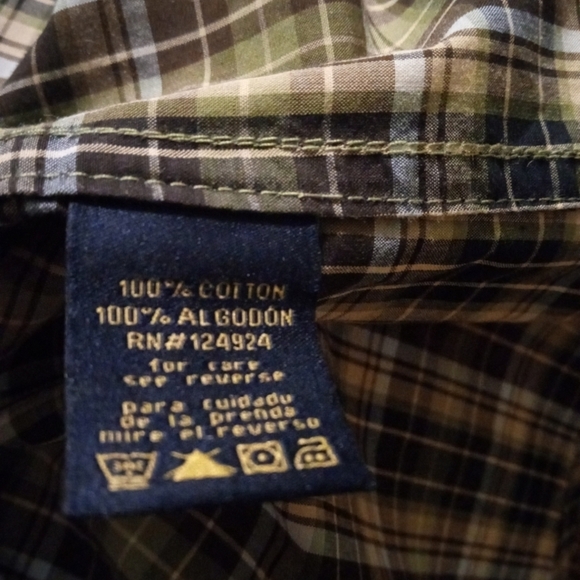 Saltaire Button Down Shirt Collared Pocketed Long Sleeve Business Casual XXL - Picture 10 of 12